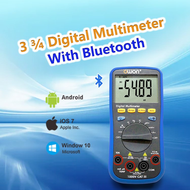 3 Digital Multimeter With Bluetooth 3 Digital Multimeter With Bluetooth